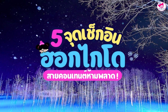 5 จุดเช็คอิน ฮอกไกโด ญี่ปุ่น ที่เที่ยว เทศกาลฤดูหนาว ที่สายคอนเทนต์ห้ามพลาด !