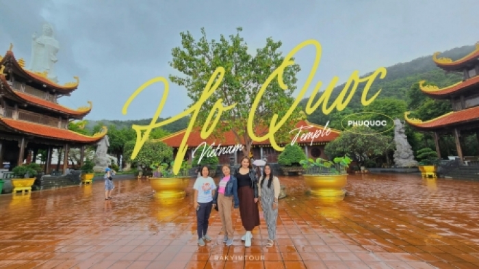 เดินขึ้นบันไดมังกร วัดโฮก๊วก ชมวิวทะเล ภูเขา สักการะเจ้าแม่กวนอิม ฟูก๊วก เวียดนาม