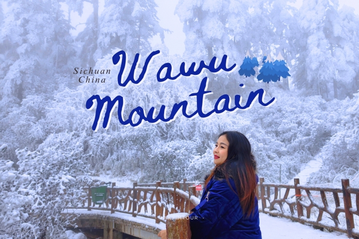 ท่องโลกเทพนิยาย ดินแดนหิมะสีขาวสุดนุ่มฟู ภูเขาหิมะวาวู่ ดูวิวป่าสนหิมะแห่งเมืองจีน