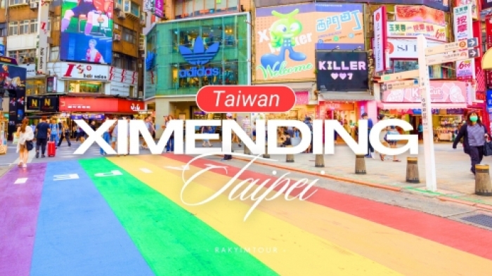 แหล่งช้อปปิ้งสุดฮิต ใจกลางไทเป ซีเหมินติง ไต้หวัน Ximending Taiwan