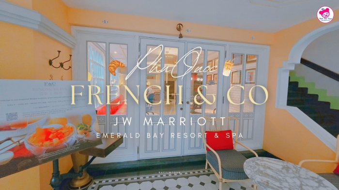 จิบกาแฟแบบติดแกลม คาเฟ่ในโรงแรมสุดคลาสสิก French & Co JW Marriott ฟูก๊วก เวียดนาม
