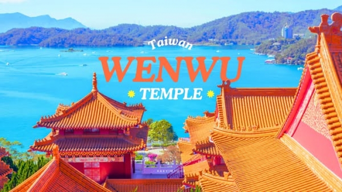 ขอพรเทพเจ้าที่วัดริมทะเลสาบสุริยันจันทรา ไต้หวัน วัดเหวินหวู่ Wenwu Temple