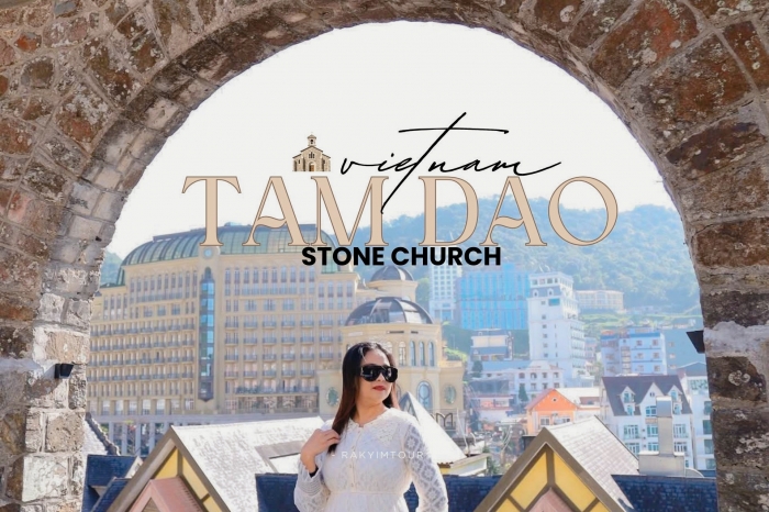 โบสถ์เก่าแก่สไตล์โกธิคกลางเมืองตากอากาศ โบสถ์หินตามด๋าว Tam Dao Stone Church เวียดนาม