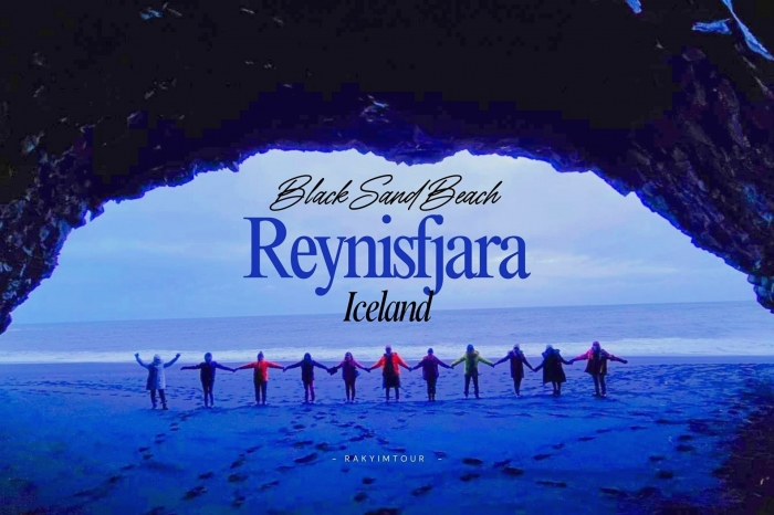 หาดทรายสีดำ Reynisfjara Black Sand Beach ชายหาดสุดแปลก ไอซ์แลนด์